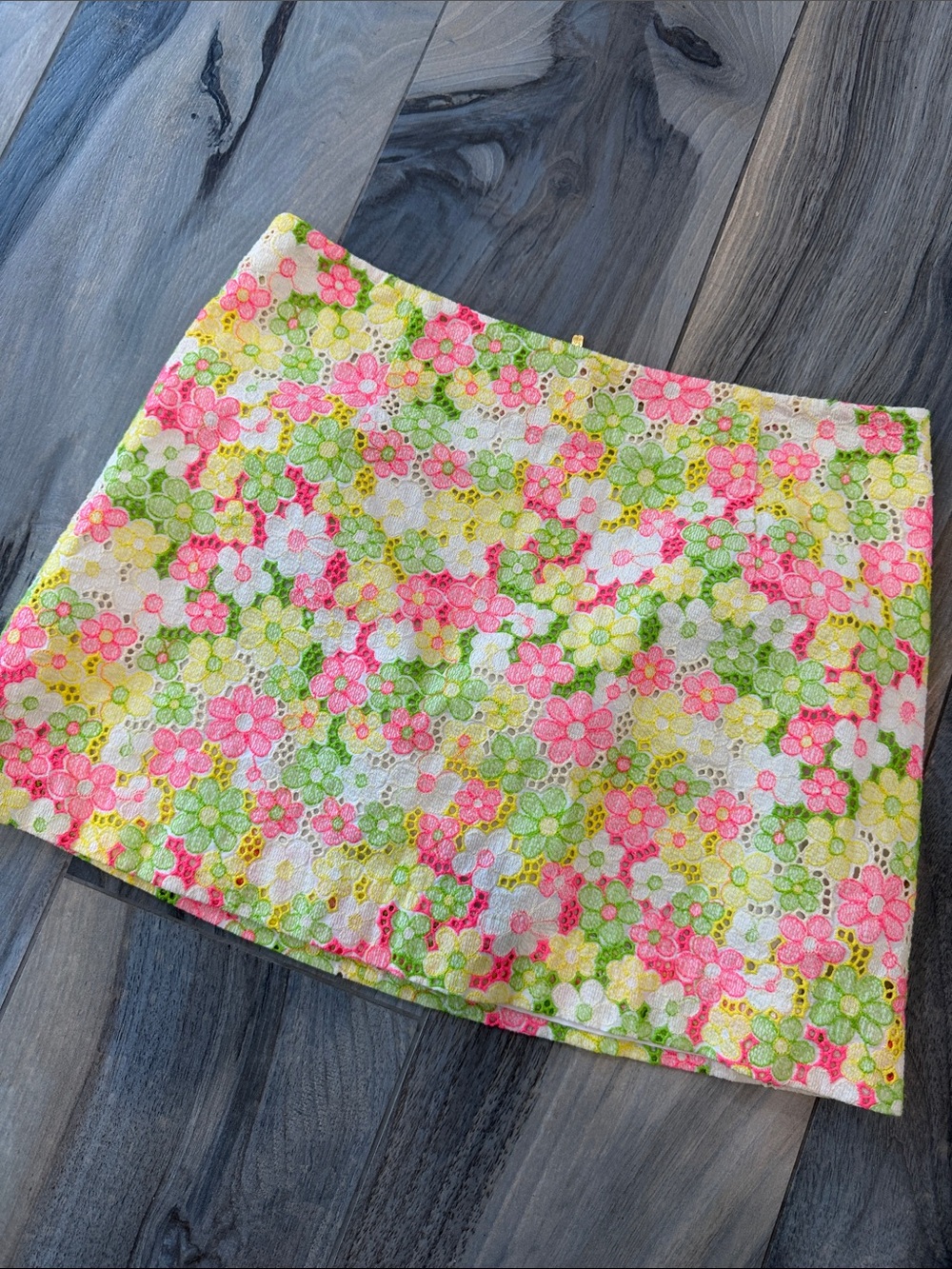 Lilly Pulitzer floral mimi skirt
